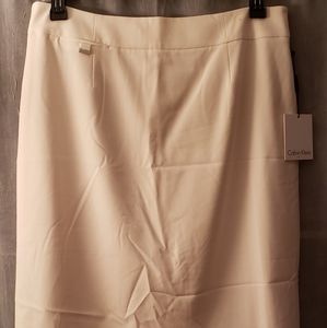 Calvin Klein high rise suit skirt